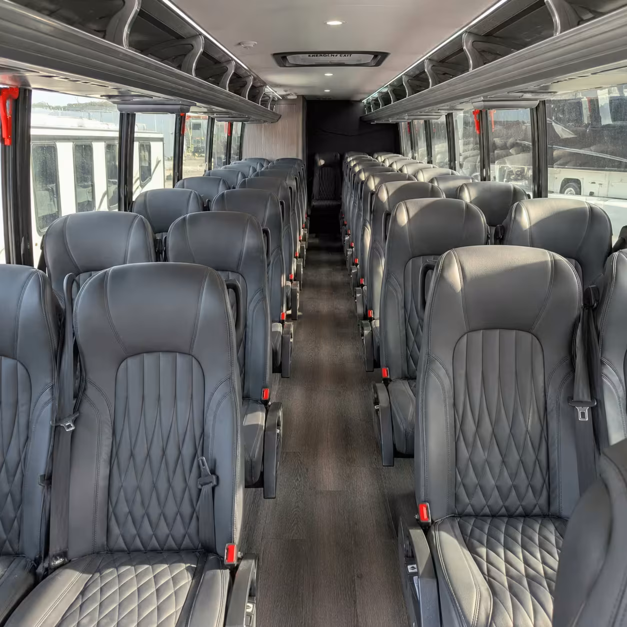 30 passenger minibus inside
