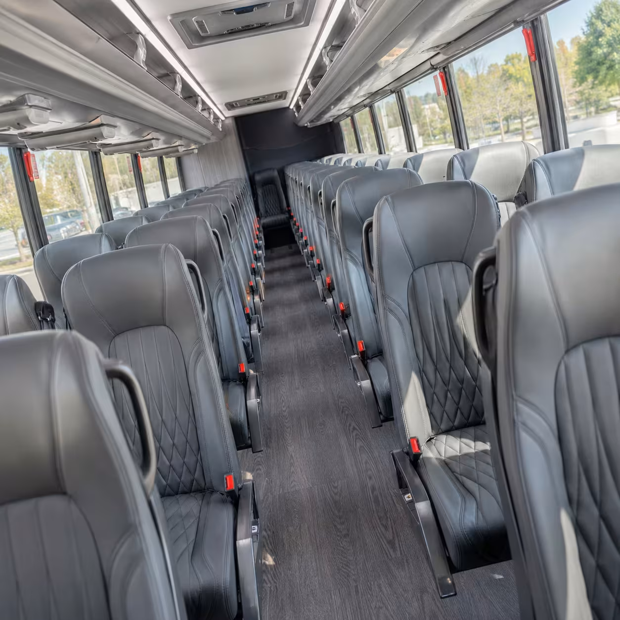30 passenger minibus interior