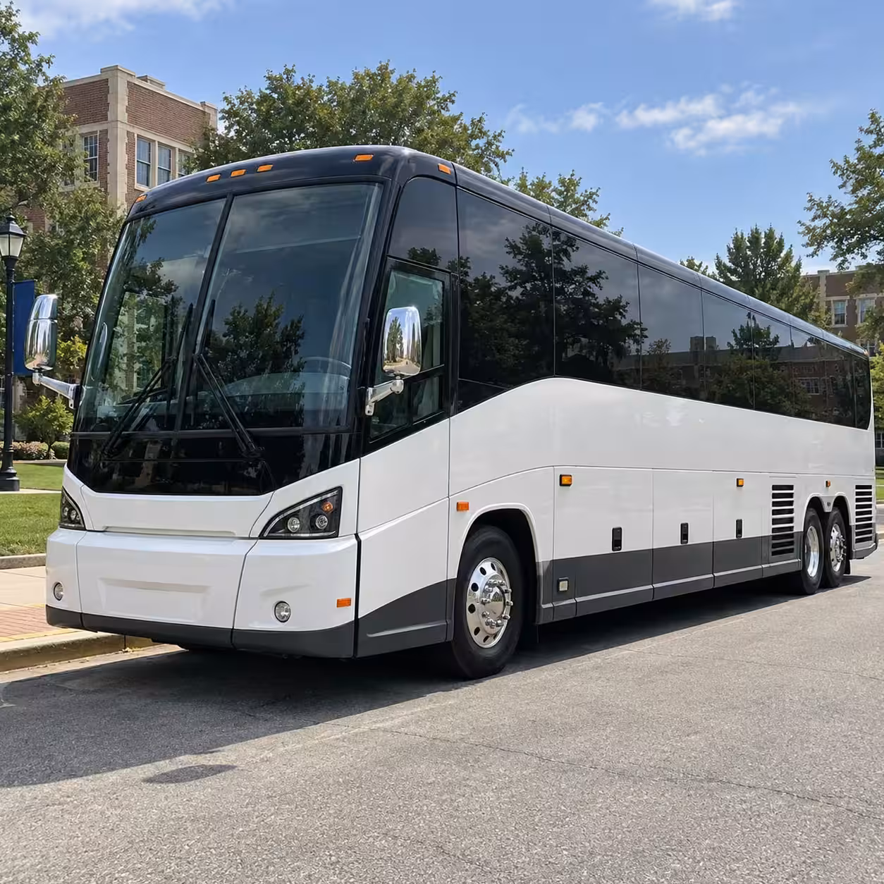 charter buses for large rochester prom groups