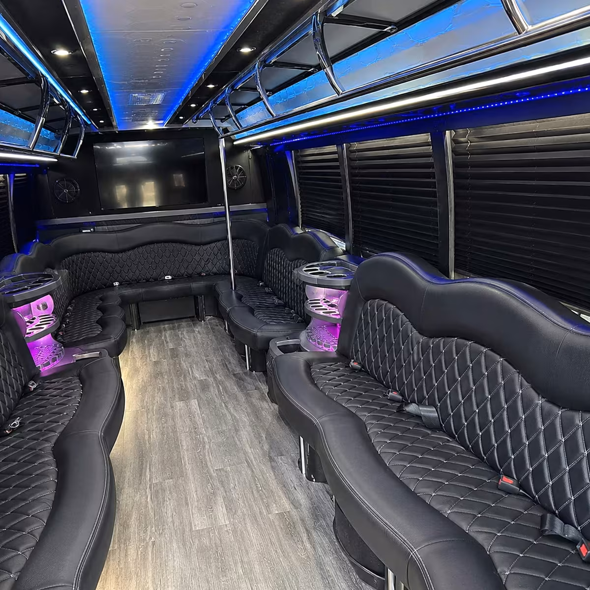 party bus interior