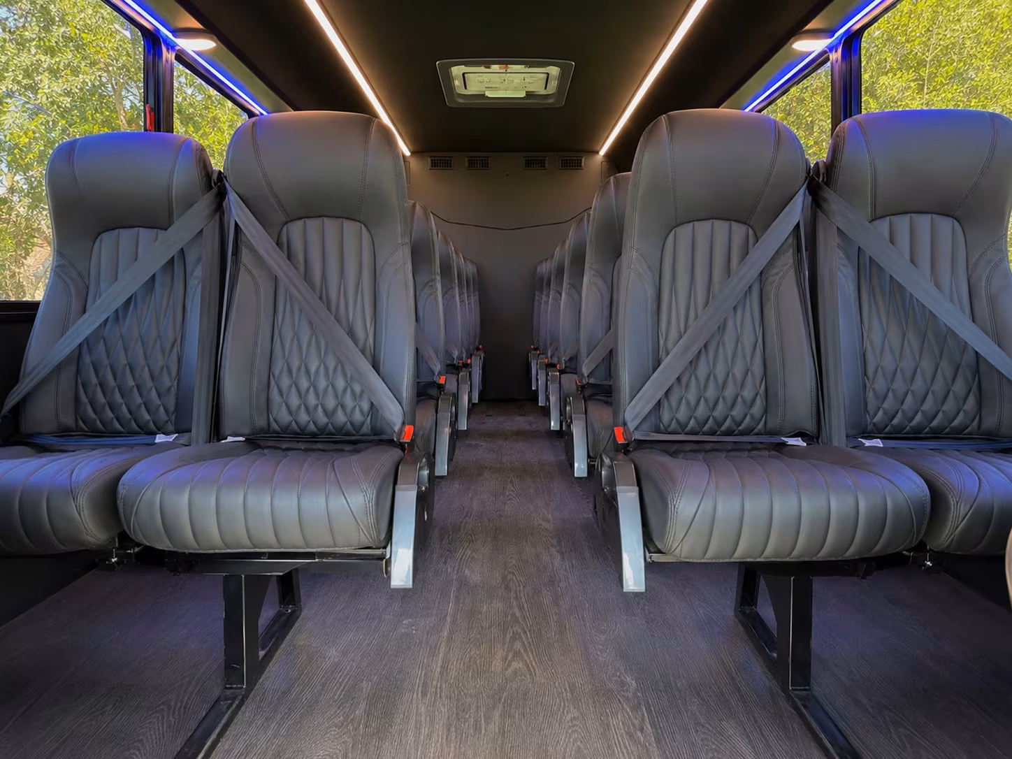 rochester youth sports and hockey team minibus rentals