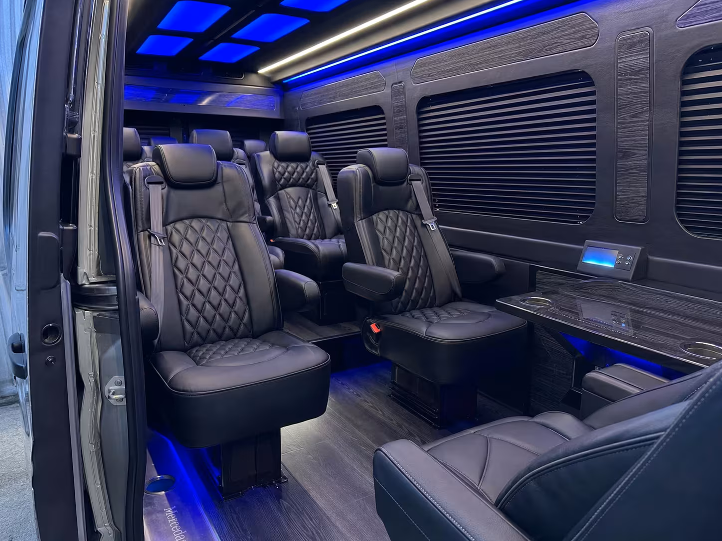 sprinter van transportation for groups and events across rochester