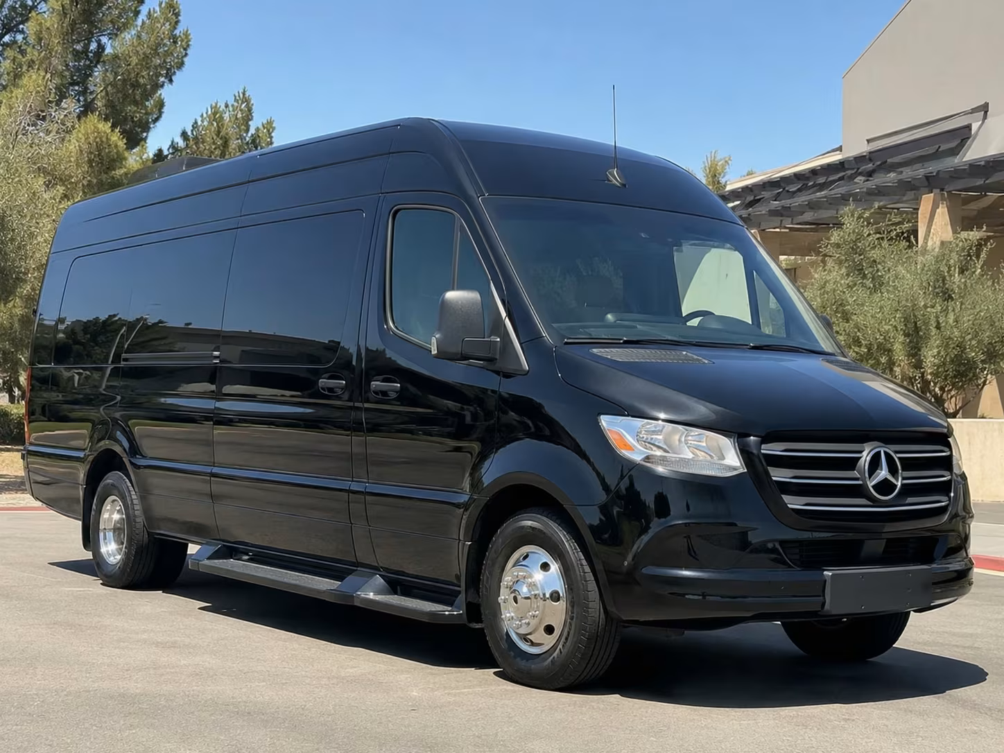sprinter van with driver
