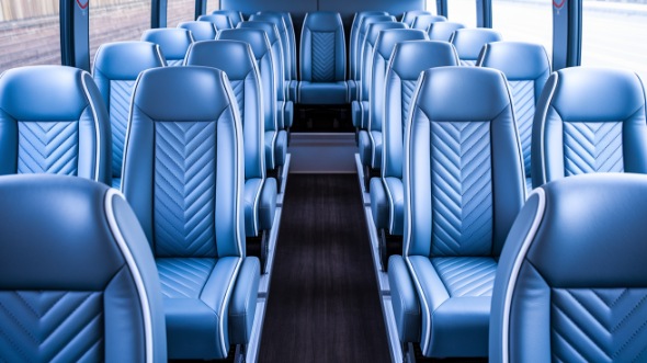 18 passenger minibus interior
