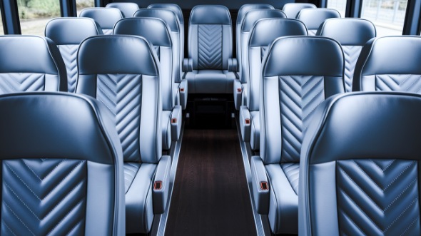 20 passenger minibus interior