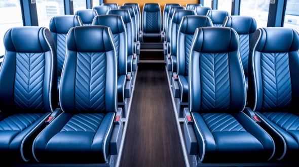 rochester 15 passenger minibus inside