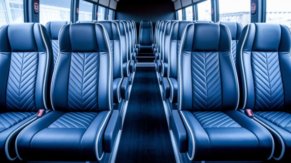 rochester 18 passenger minibus inside