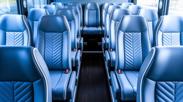 rochester 35 passenger minibus inside