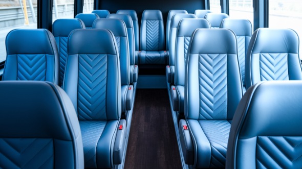 rochester 35 passenger minibus interior