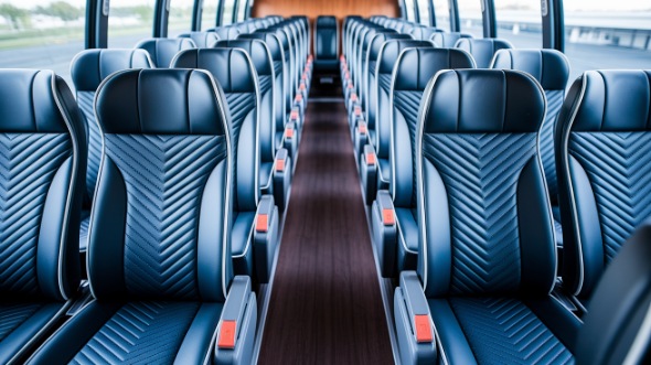 rochester 50 passenger charter bus rental