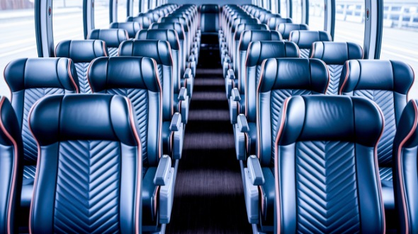 rochester 54 passenger charter bus rental