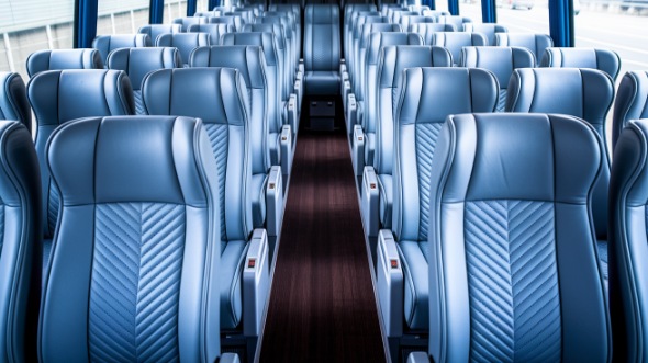 rochester 55 passenger charter bus interior