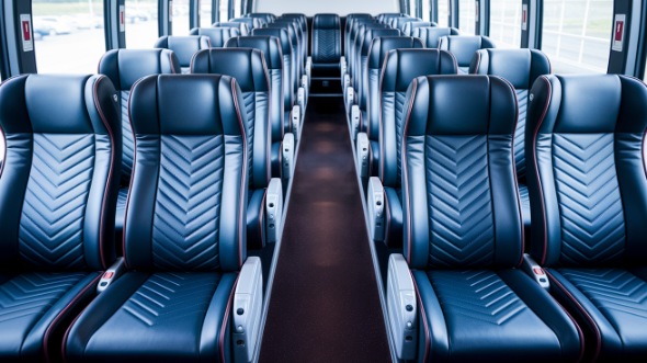rochester 55 passenger charter bus rental